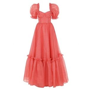Selkie Ritz Gown - Red Gingham